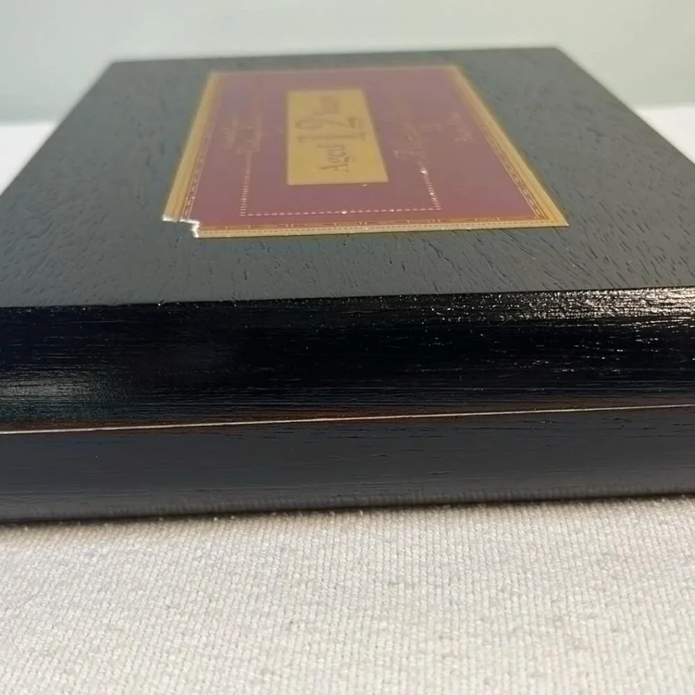 Empty Rocky Patel  Series 1990 Aged 12 Years Maroon Label Empty‎ Cigar Box